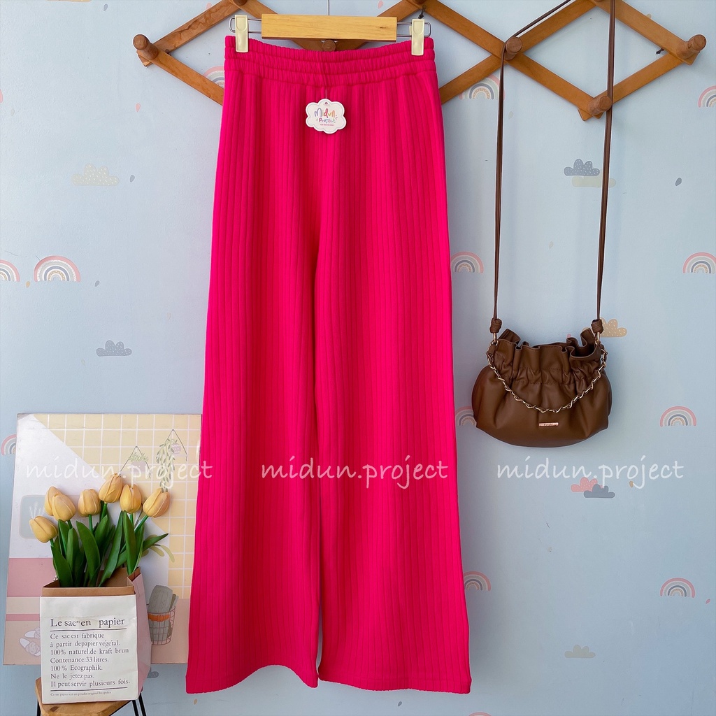 CELANA KULOT KNIT HIGHWAIST