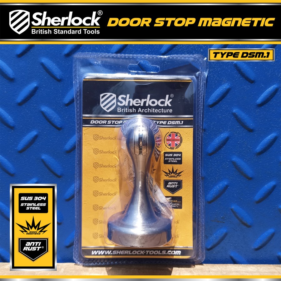 SHERLOCK Penahan Pintu Magnet Stainless Steel SUS 304 Door Stopper