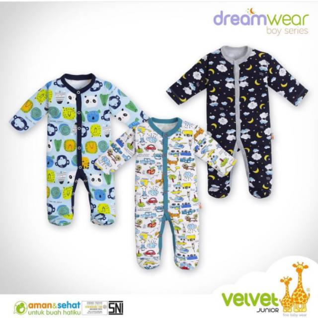 DREAMWEAR VELVET JUNIOR P16 "FLY ME TO THE MOON"