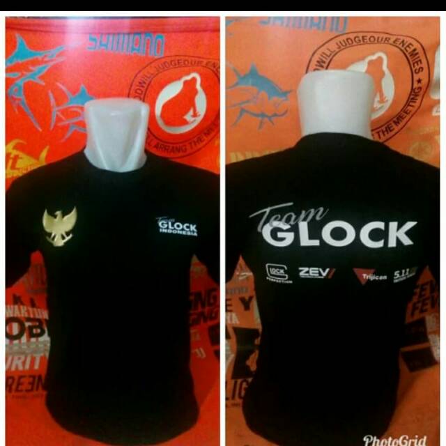 Kaos/baju/tshirt SNIPER TEAM GLOCK