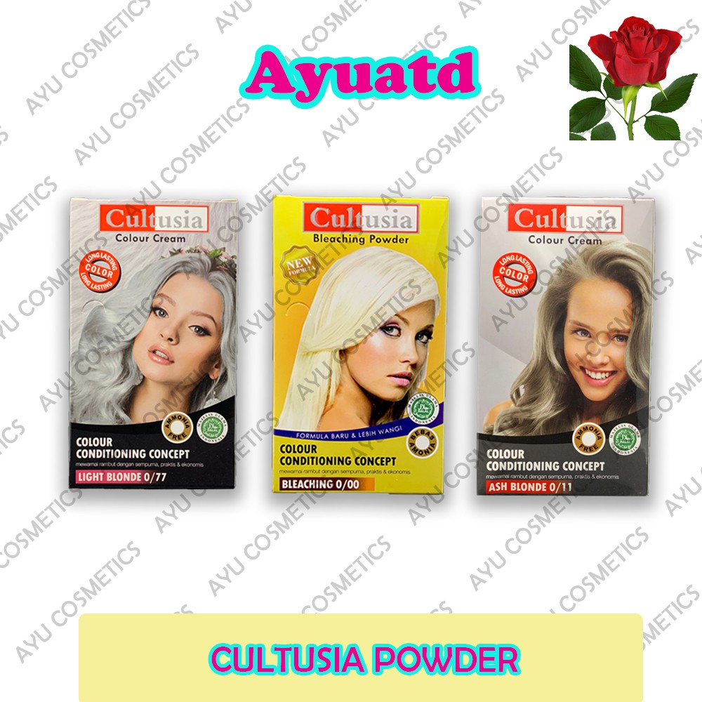 Semir Rambut Cultusia Hair Colour Cream 30 Ml