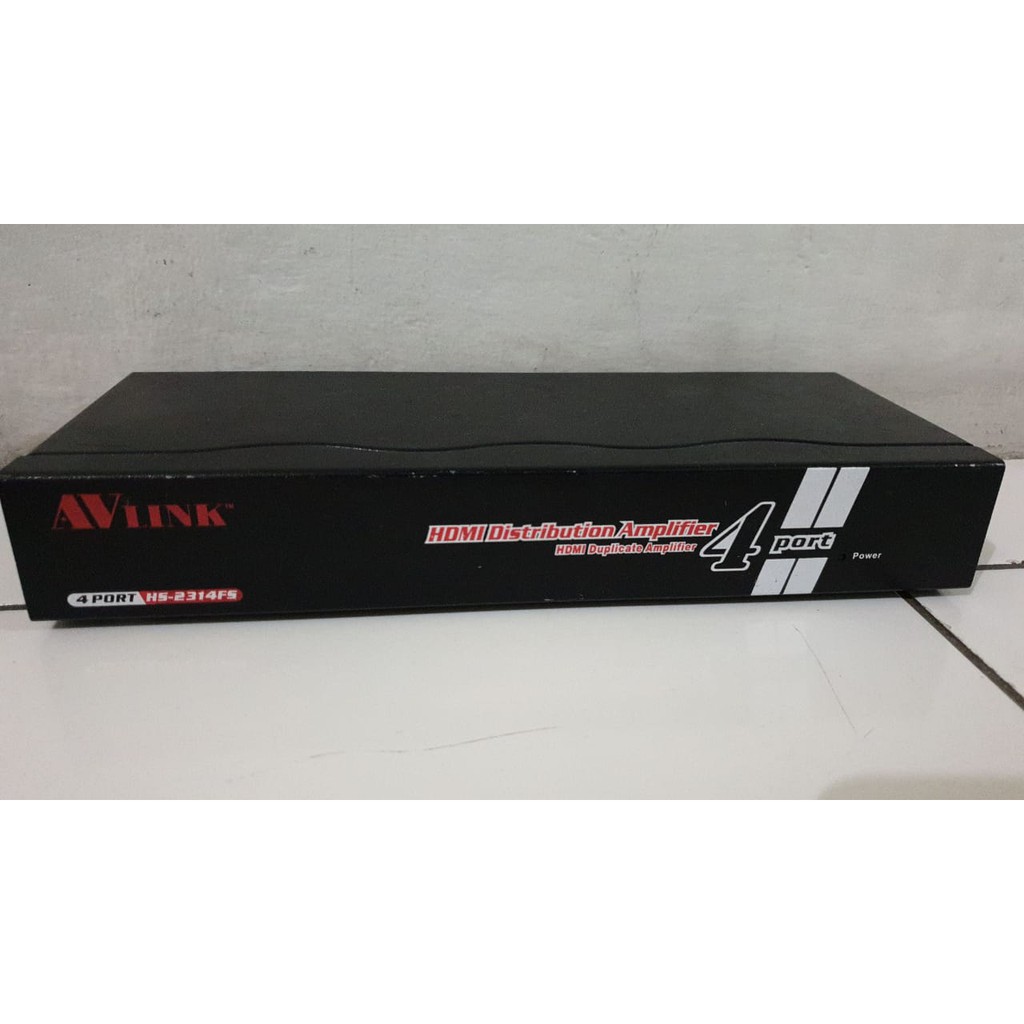 avlink hdmi splitter hd 2314fs 1 x 4 port