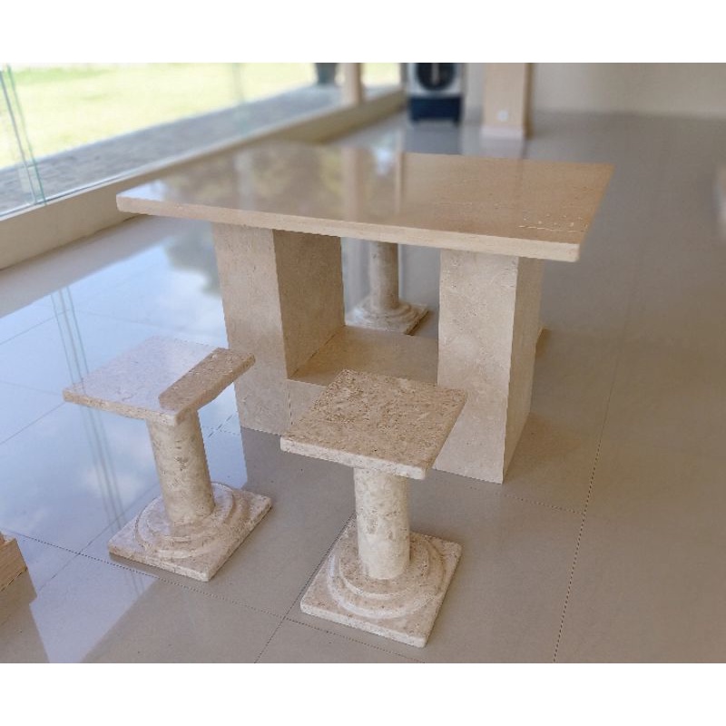 Meja Marmer Putih Tulungagung