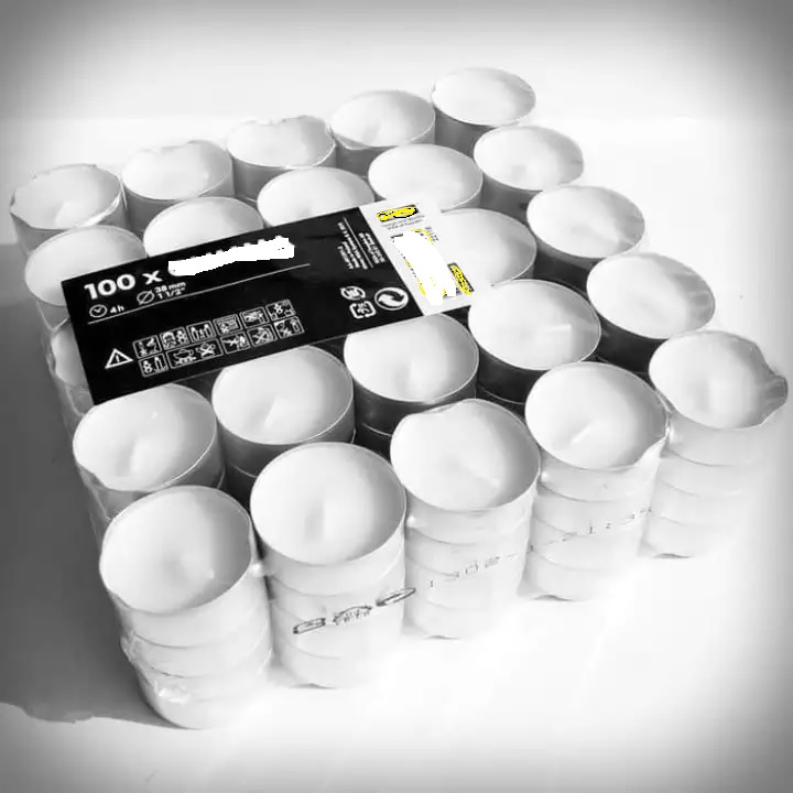 GLMMA Lilin kecil 100 pcs