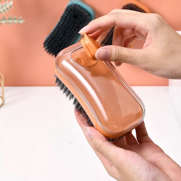Sikat Cuci Baju Sepatu Lantai Sikat Pembersih Bulu Dispenser Sabun Cair
