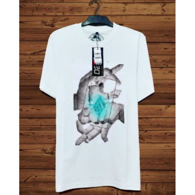 kaos distro original D2R 3D 3 dimensi kaos pria wanita