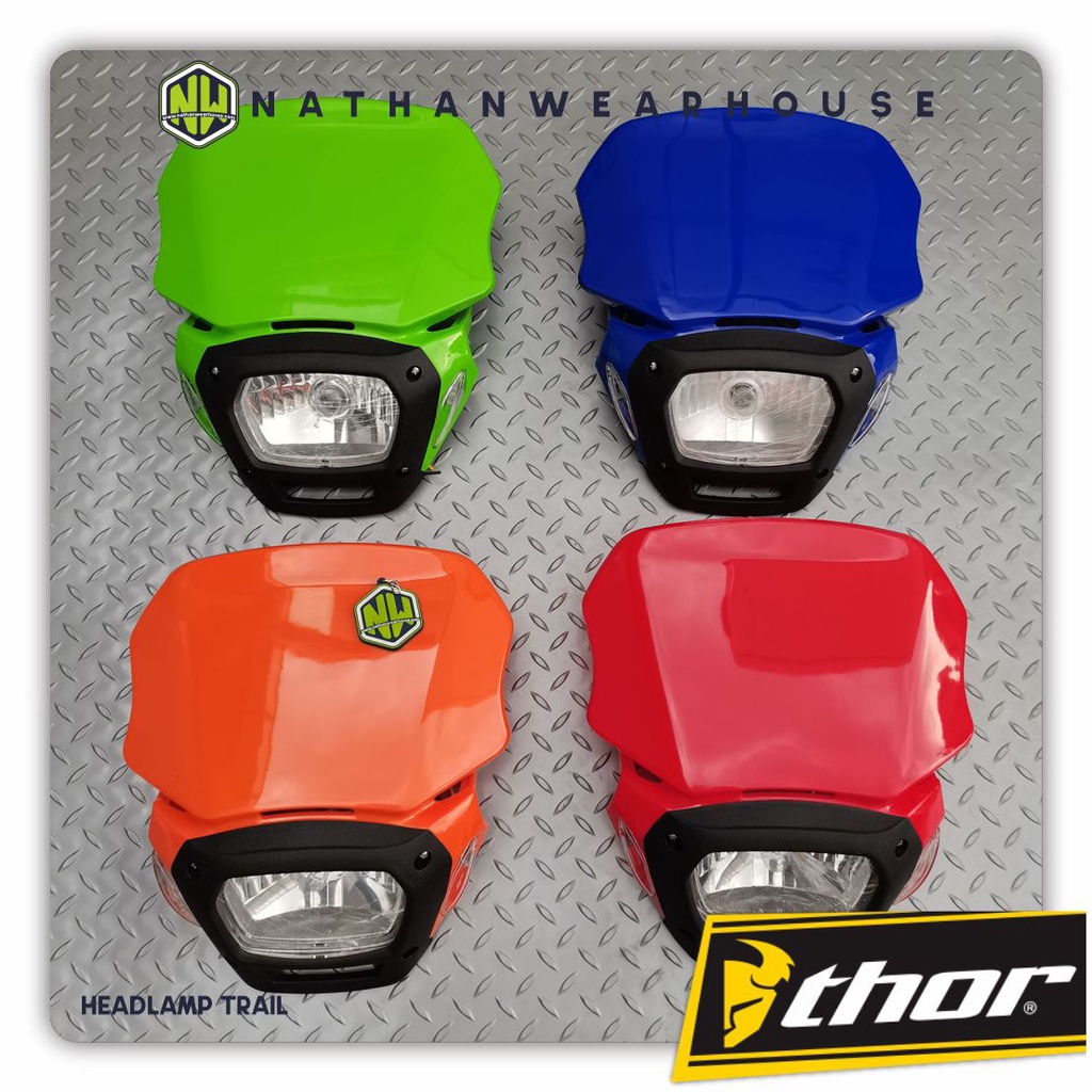 Headlamp Head Lamp Batok Lampu Depan Reflektor TRAIL OLD