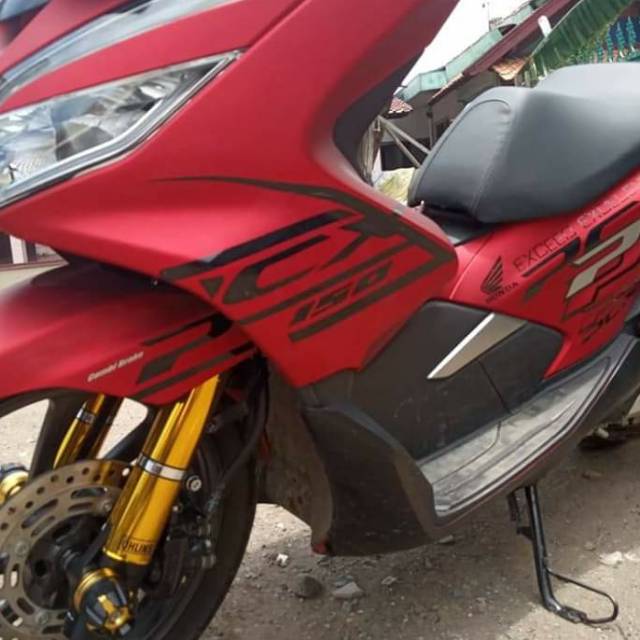 Cover shock pcx depan belakang