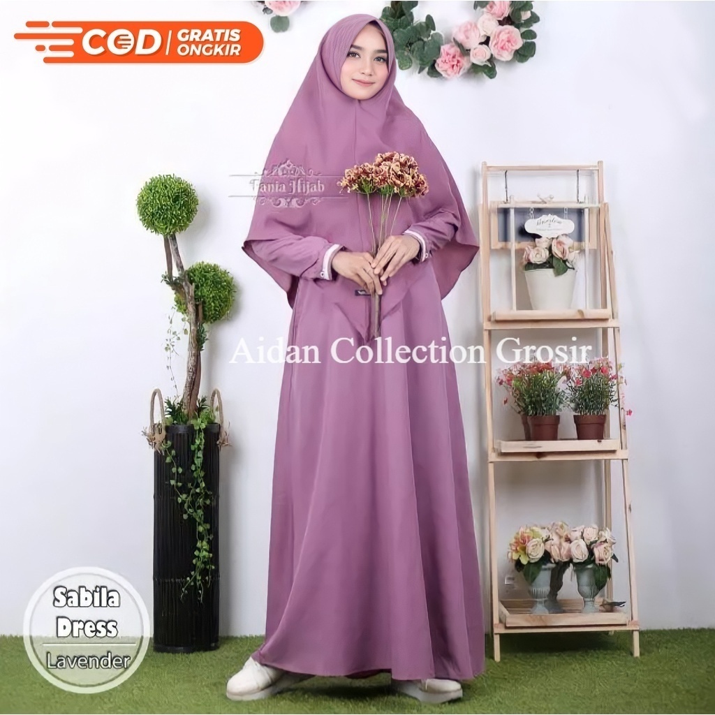 COD Gamis Polos Toyobo Premium Busui Extra Jumbo Maxi Dress Termurah