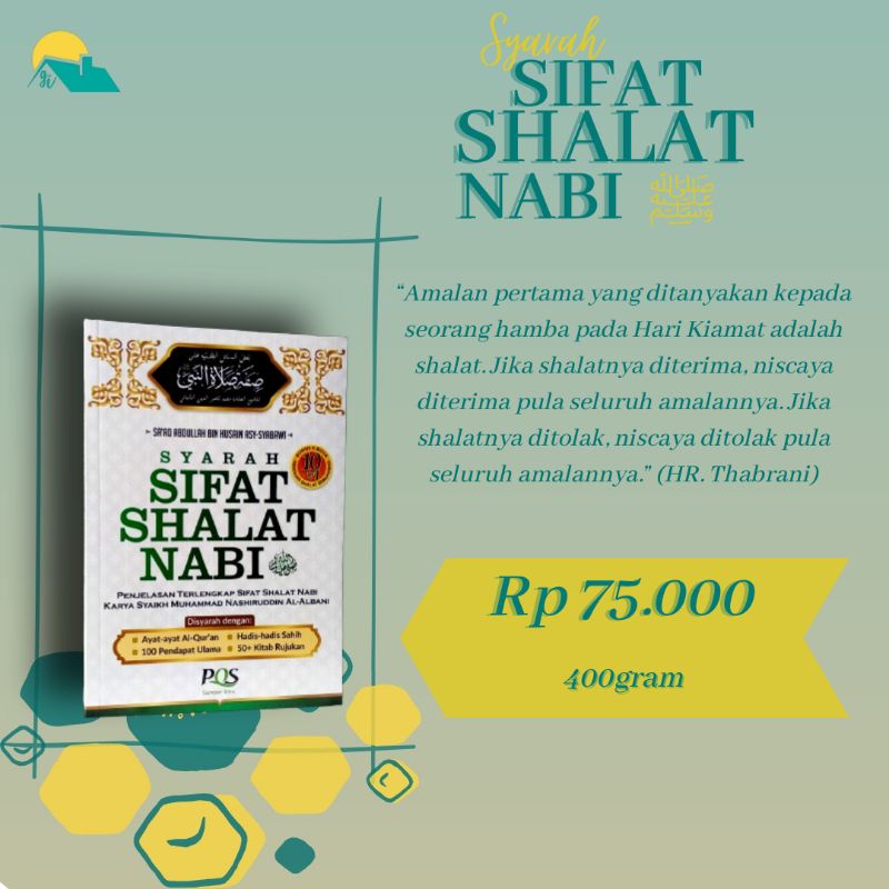 Syarah sifat shalat nabi Buku syarah sifat sholat nabi buku sifat solat nabi panduan solat