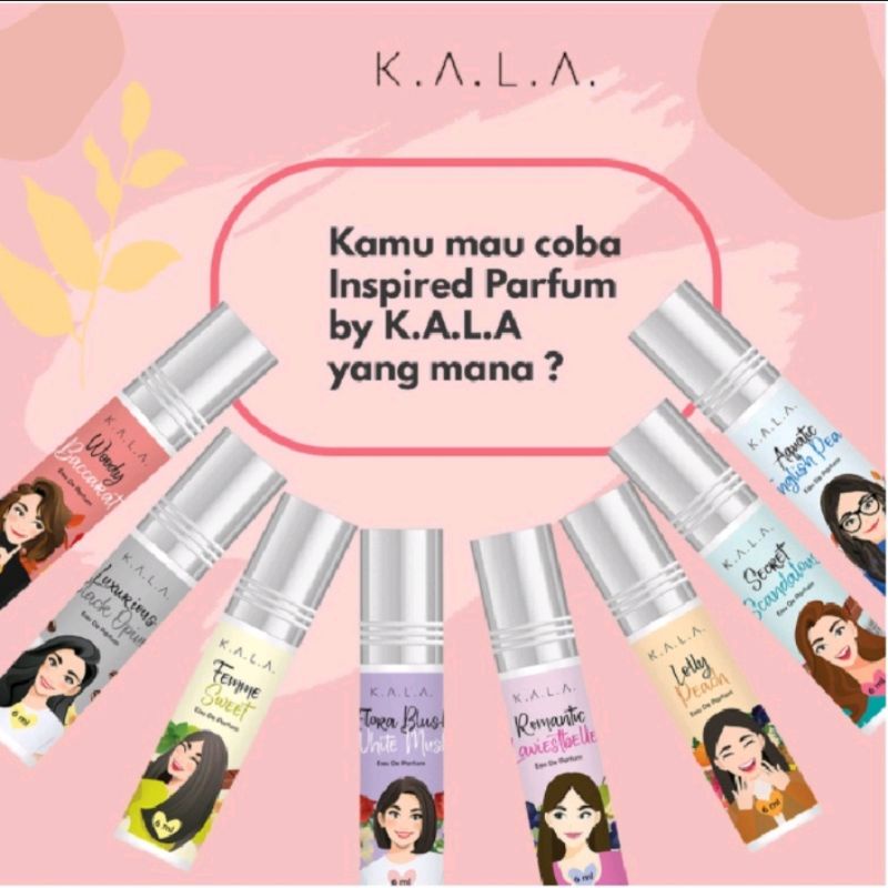 KALA INSPIRED PARFUME ROLL ON 6ML Wanita / Pria