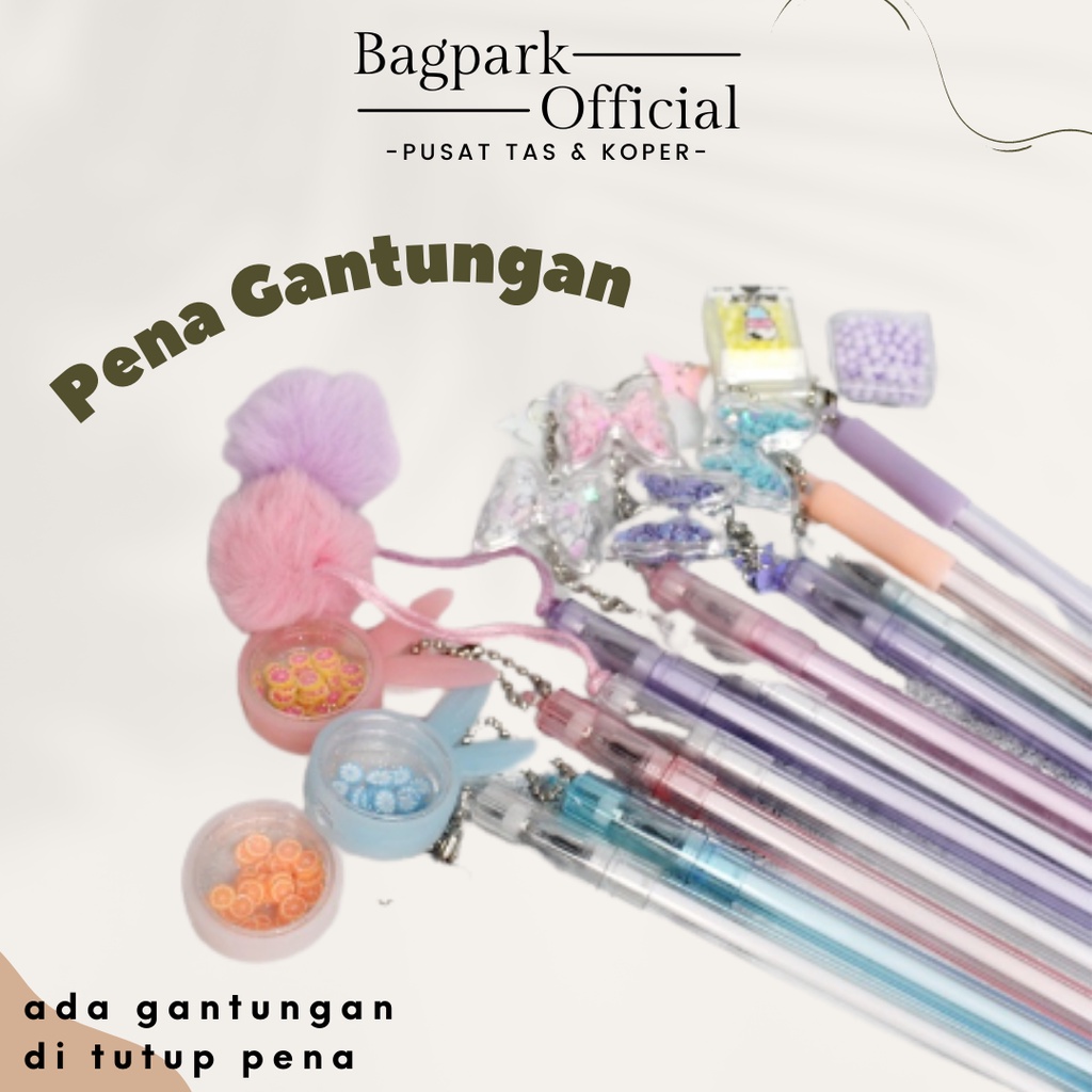 Pena Tinta Gantungan Terbaru Pulpen Karakter Pulpen Import Pulpen Lucu Pulpen Asthetic Pulpen Murah
