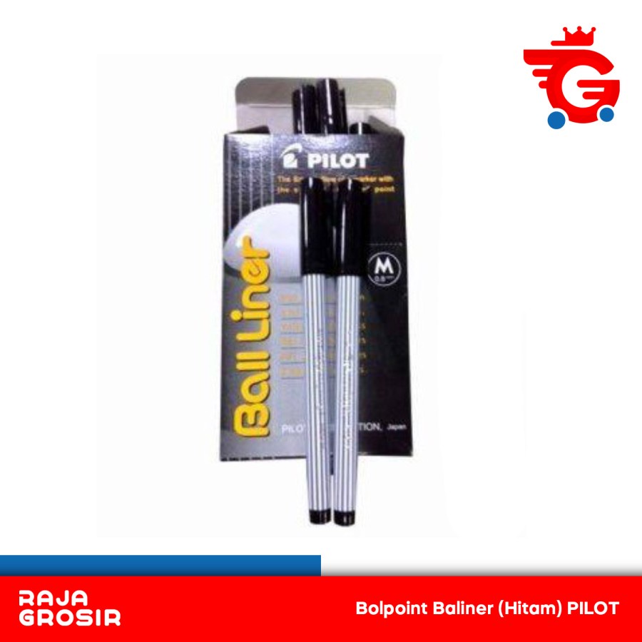 

Ballpoint Balliner Pilot Hitam