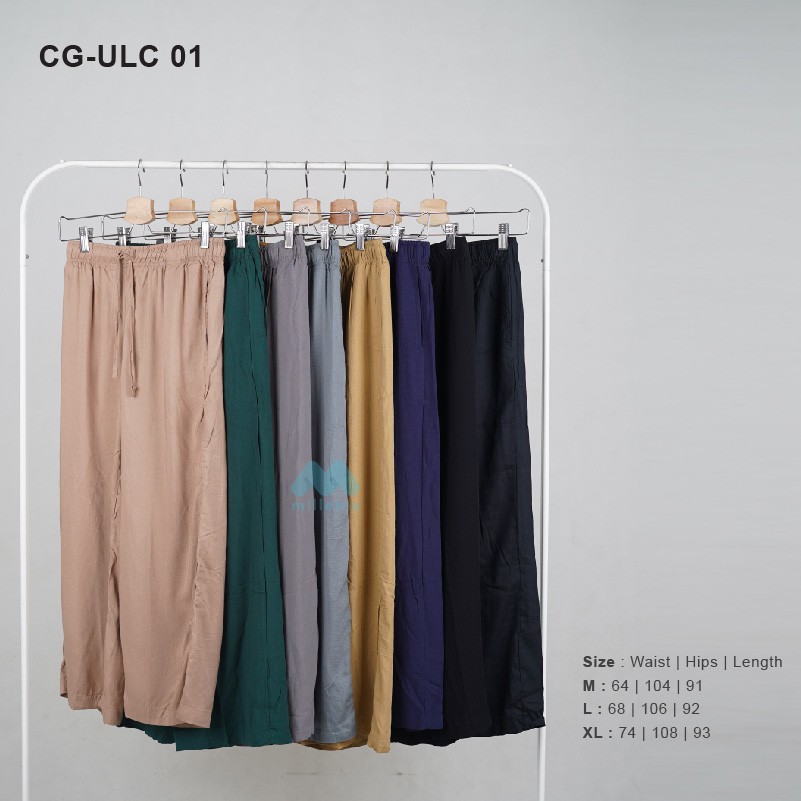 Kulot Wanita - Drape Kulot Wide Pants Relaco [CG-ULC 01]-4