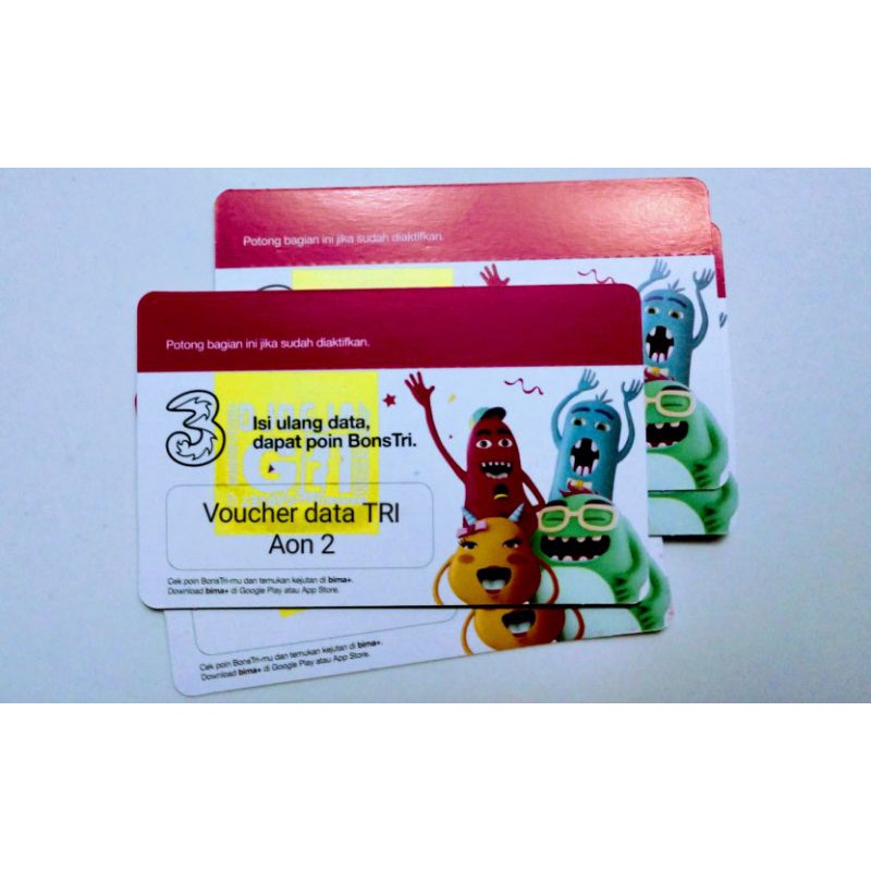 Voucher TRI AON 2gb | vocer TRI | Vocer AON