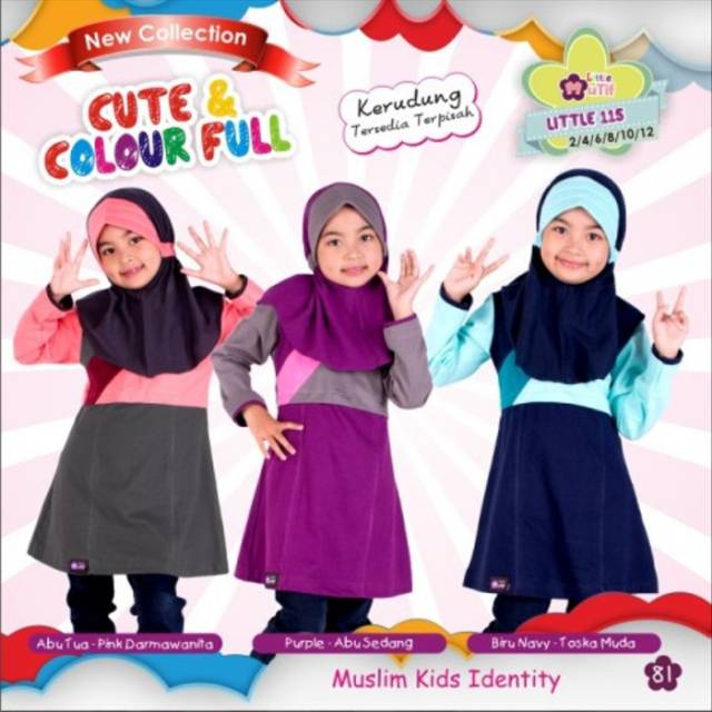 Baju Kaos Atasan Anak MUTIF LMG 115