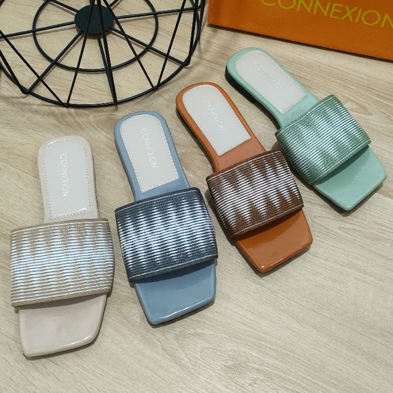 Connexion Sendal Teplek Wanita Sandal Selop Cewek