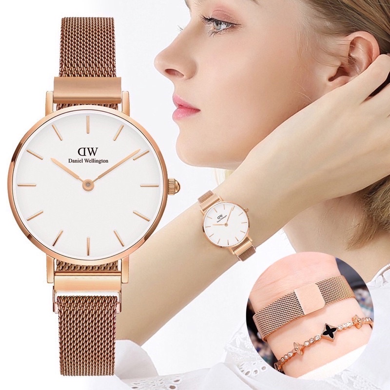 JAM MAGNET / JAM TANGAN WANITA RANTAI MAGNET MURAH GROSIR FASHION KOREA PRIA