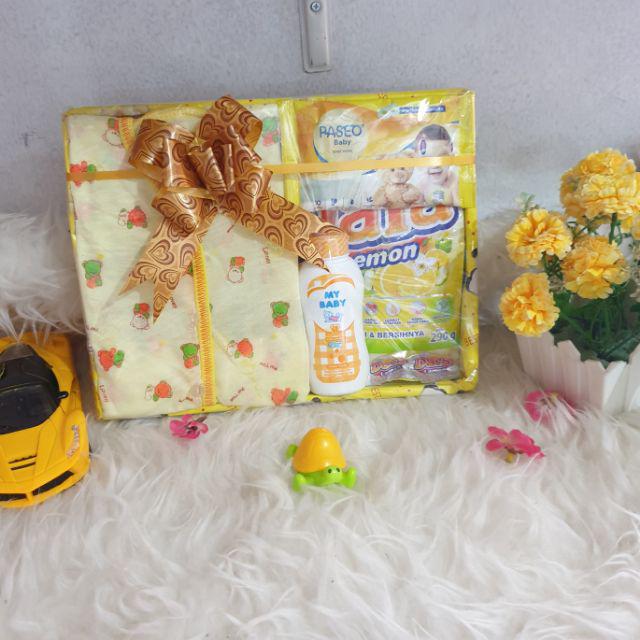 Baby gift box/parsel baby /akirashop/murah-Kuning