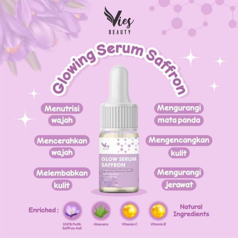 SERUM SAFRON BPOM BY VIES/SERUM GLOWING