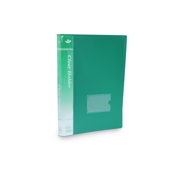 

FELIX Clear Holder Folio Isi 60 Lembar - Hijau