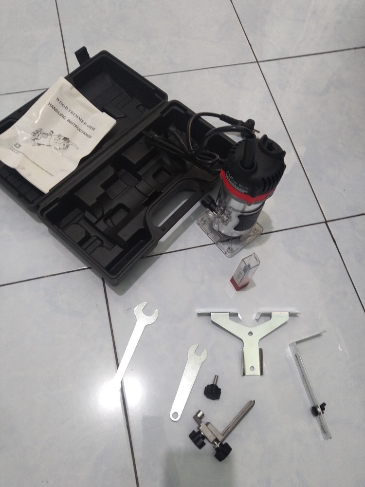 Jld Tool Mesin Profil Kayu Trimmer Router Mt370