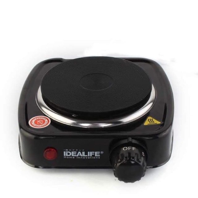 Idealife Kompor Listrik 1 Tungku Satu Tungku Electric Electrical Stove Idealife IL-401S IL 401 S