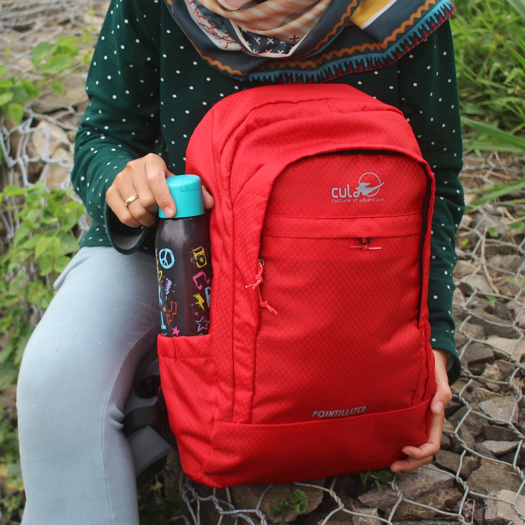 CULA POINTILLIZER 22L BACKPACK KULIAH SEKOLAH HARIAN Slot Laptop