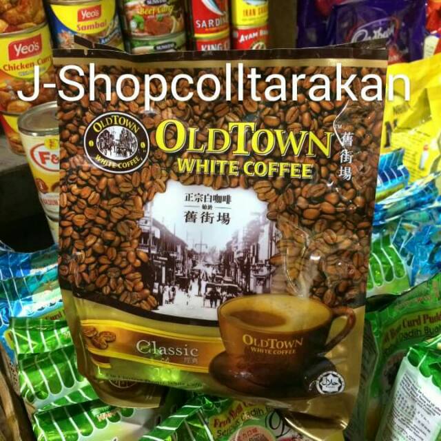 

WHITE COFFEE OLDTOWN, CLASSIC (ISI SACHET) (Baca Caption) 800gr