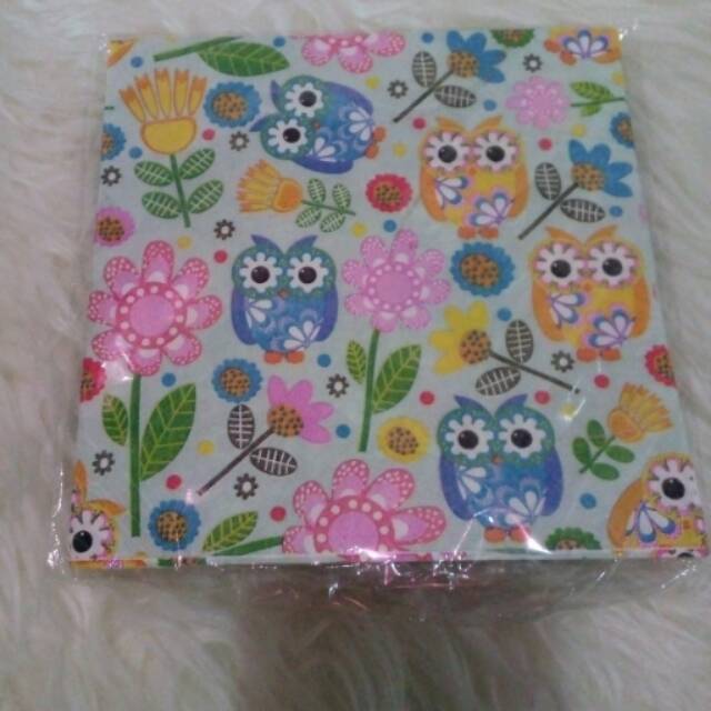Tissue decoupage