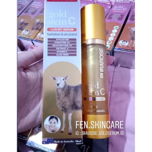 READY PURAROSE GOLD SERUM AUSTRALIA 50ML / PURAROSE AETERNUS PEARL SERUM