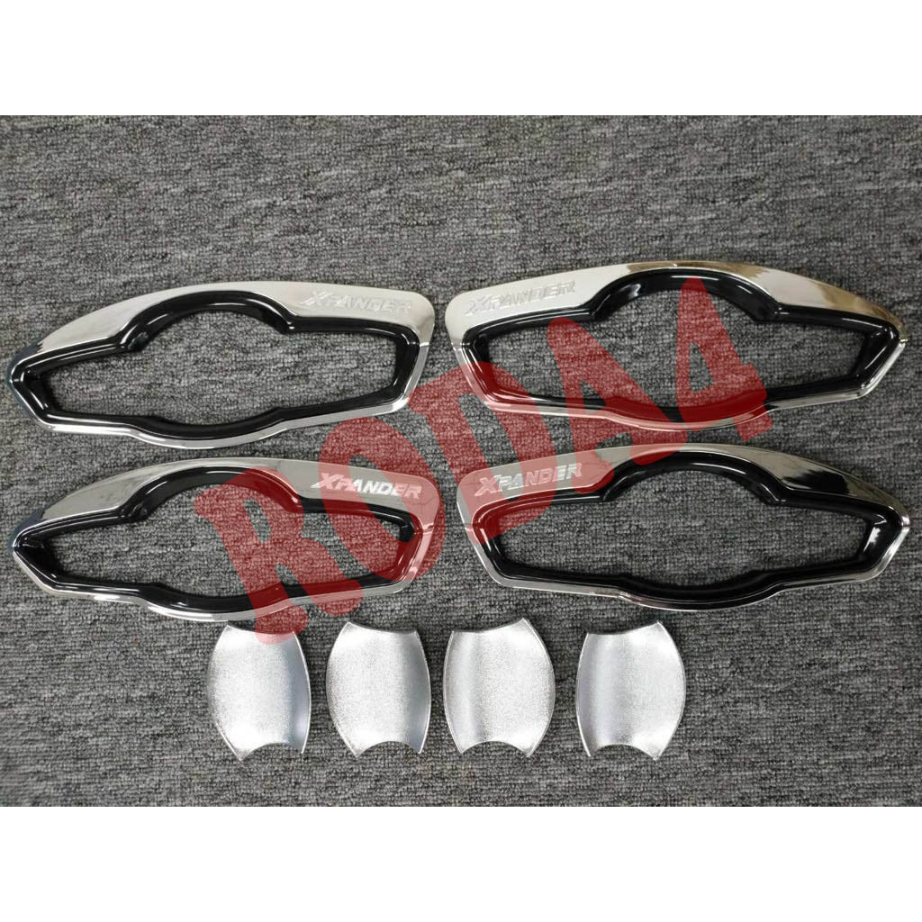 Outer Handle Xpander Exclusive Kombinasi List Hitam