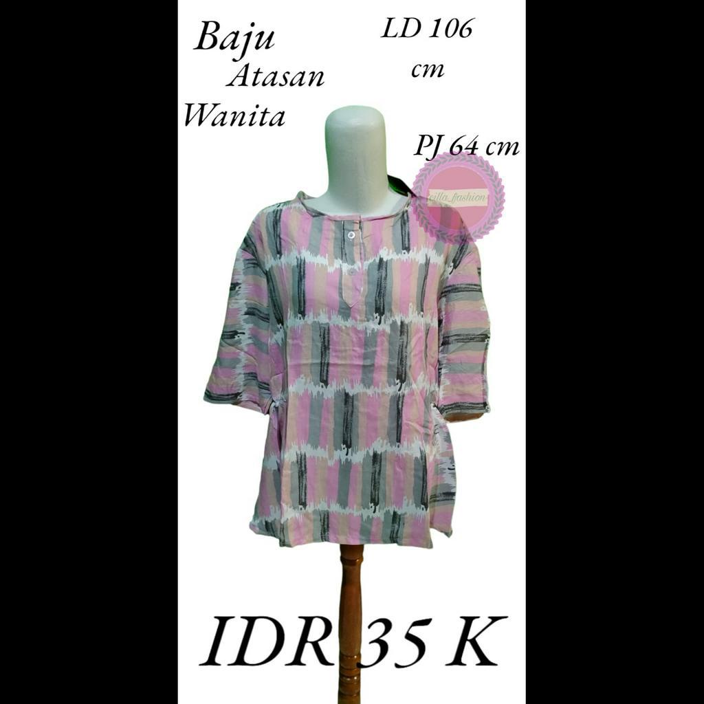 Baju Atasan Wanita/atasan rayon /atasan murah