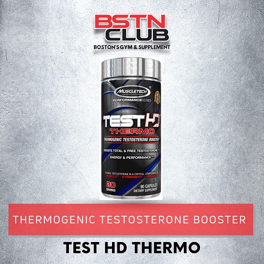 MUSCLETECH TEST HD THERMO 90CAPS TESTO BOOSTER FAT BURNER