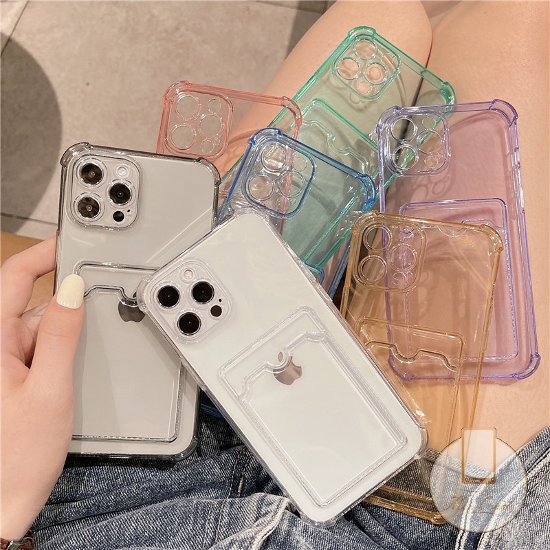 Xiaomi Mi 11 Lite POCO M3 POCO Redmi 9A A1 10 9 9C NFC Redmi Note9 10Pro Max Plus Dompet Mewah Slot Kartu Kredit Casing Ponsel