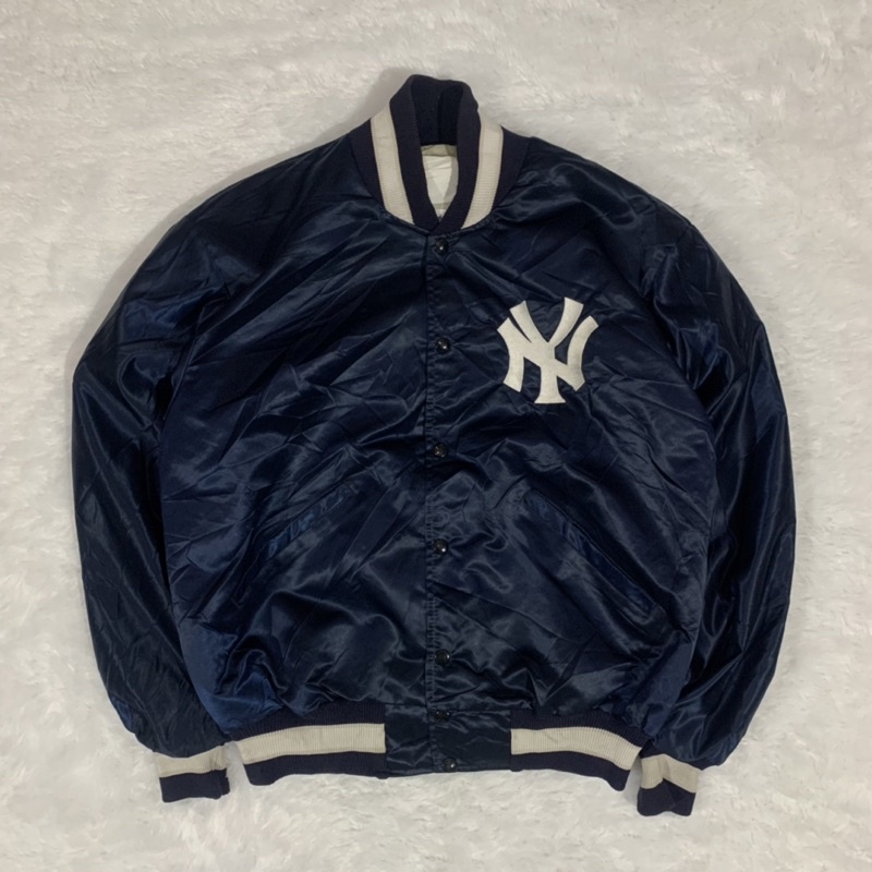 VINTAGE VARSITY NEW YORK YANKEES MLB GENUINE MERCHANDISE SECOND
