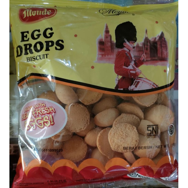 Jual Monde egg drop 110gr Shopee Indonesia