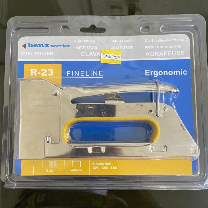 Staples Tembak Hekter BENZ R23 / Staples Gun Tacker Benz Werkz --NEW--