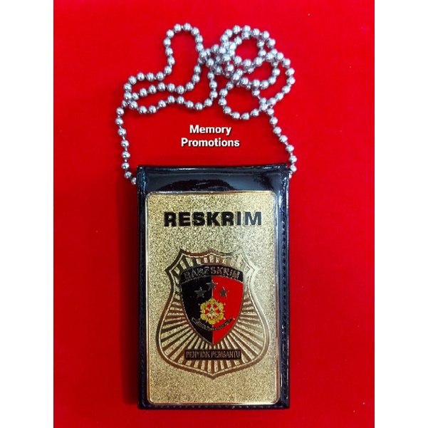 Kalung lencana reskrim ( penyidik pembantu )