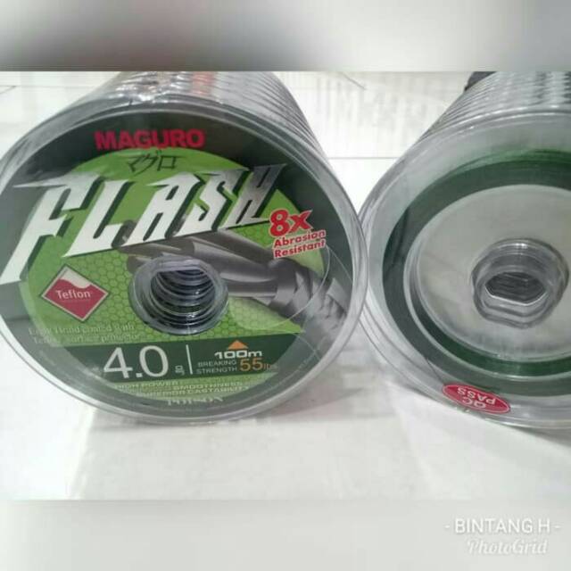 Senar PE Maguro Flash X8 PE 4 100 Meter