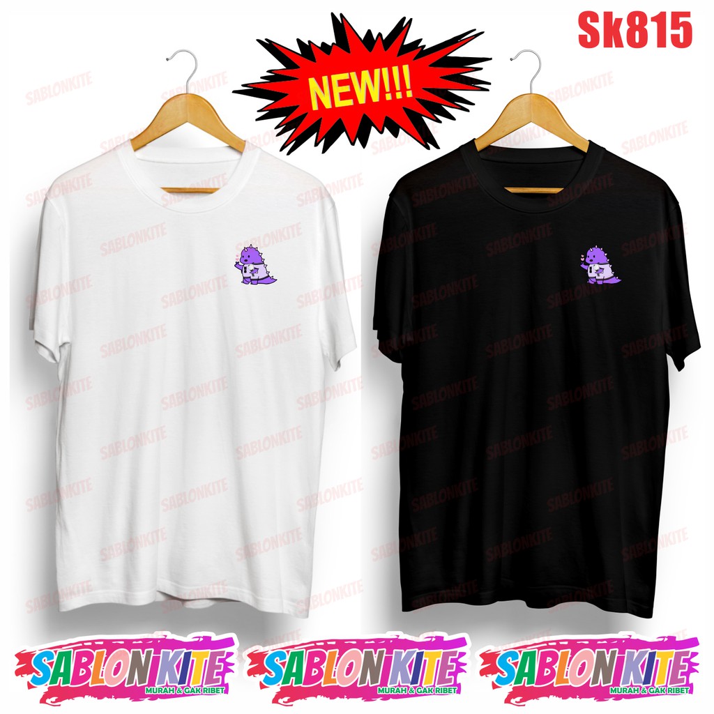 MURAH!!! KAOS KPOP DINO DINONY UNGU PURPLE SK815 UNISEX COMBED 30S