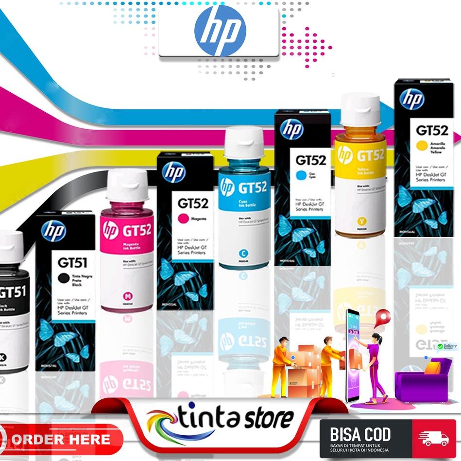 Terbaru.. Tinta printer HP GT-51 GT-52 ink 115 310 315 410Tinta printer HP GT-51 GT-52 ink 115 310 3