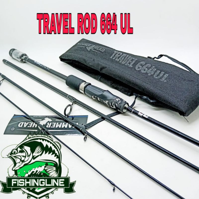 JORAN HAMMER HEAD TRAVEL ROD  664 UL