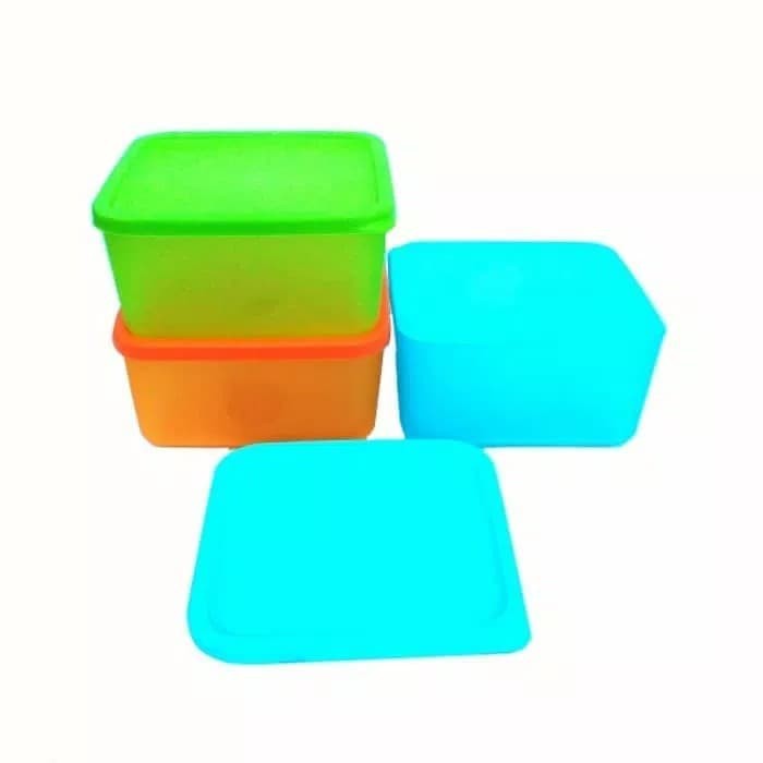 Toples Plastik Warna Warni / Kotak Plastik Kecil / Kue Lebaran / Kacang / Coklat / Permen