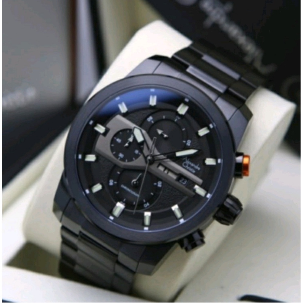 Alexandre Christie Ac 6559 / AC6559 Rante Jam Tangan Pria Original