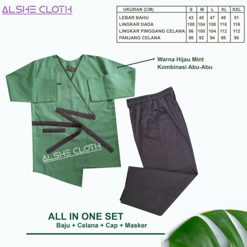 Jual Baju Ok Baju Oka Seragam Ok Seragam Oka Hijau Mint Alshe