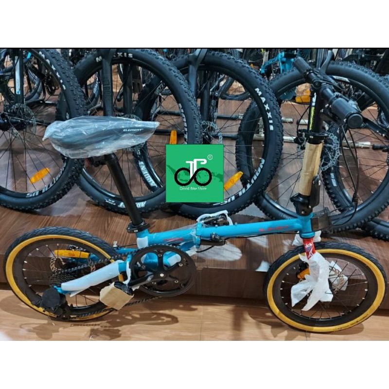 Sepeda Lipat 16" Element Troy 8speed TERBARU