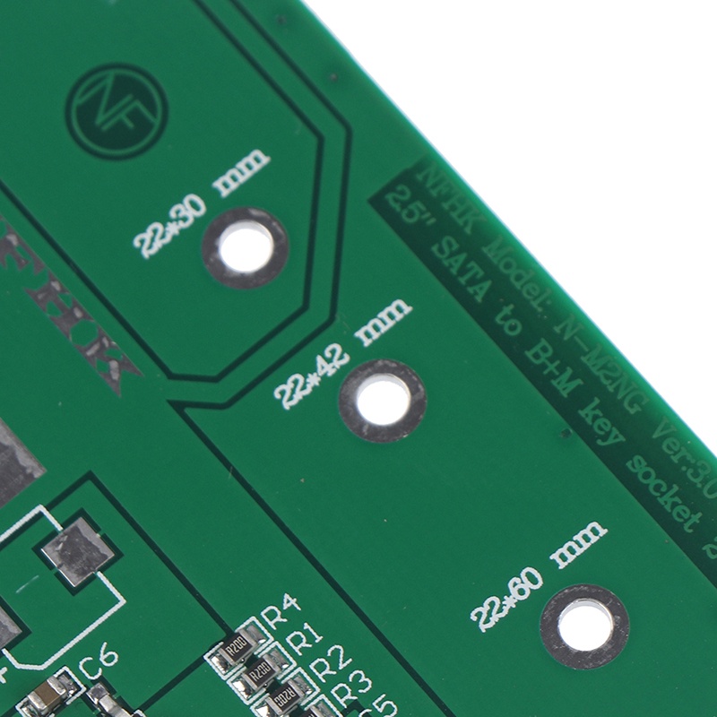 {LUCKID}B key M.2card ngff ( m2 ) ssd to 2.5&quot; sata adapter ssd to sata3 convert card