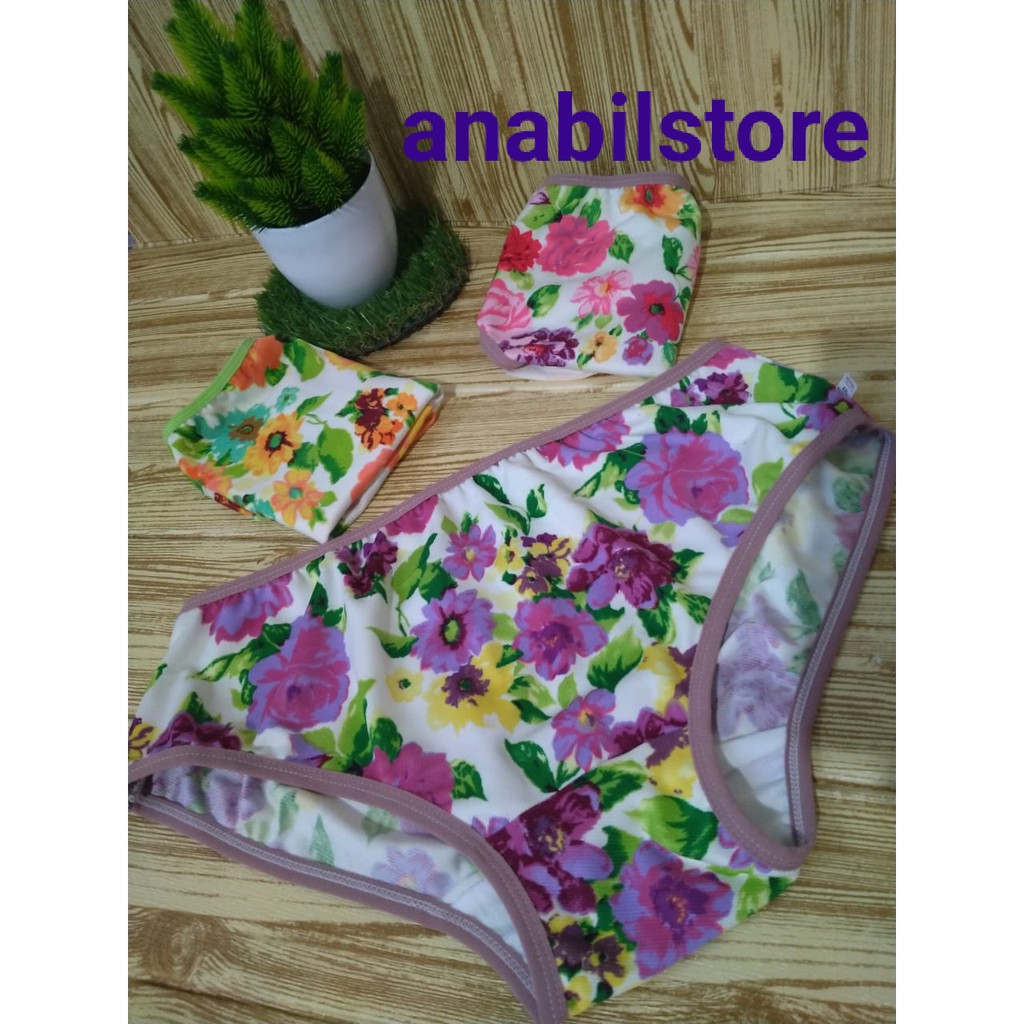 6 PCS CD WANITA BAHAN JERSEY / CELANA DALAM WANITA/ cd  cewe / cd wanita dewasa/ 6 pcs cd wanita