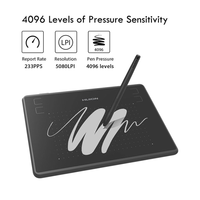 Huion H430P Graphic Drawing Tablet Design Signature OSU! Tablet Gambar Design Alternatif H420 H430-5